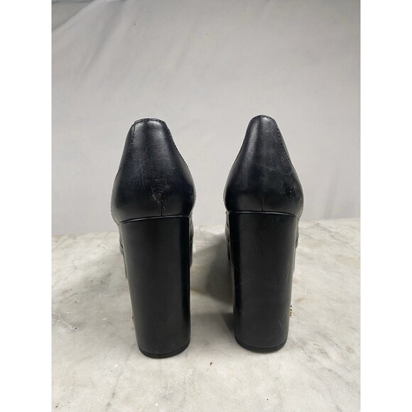 Sam Edelman Aurelie Platform Loafer Women’s 9 Black Leather - Picture 7 of 9